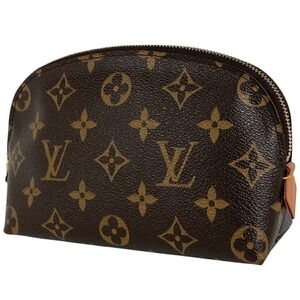 Louis Vuitton Cosmetic Makeup Pouch Monogram Brown